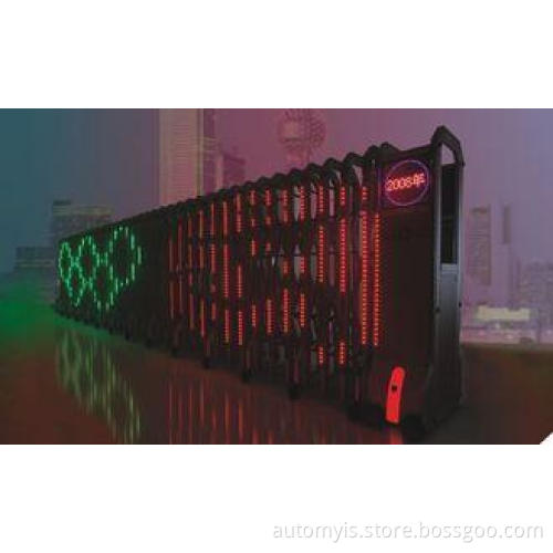 Auto Motorized Entrance Gates , Trackless Electric Retracta